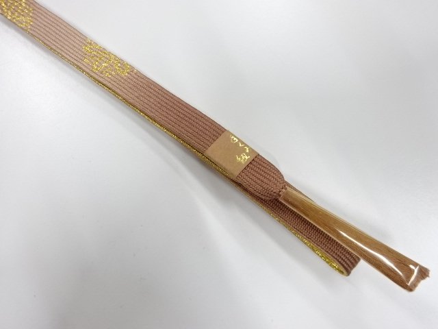  未使用品　正絹　高麗　手組帯締め